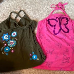 Girls size 7/8 tank top bundle